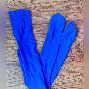 Blue tights